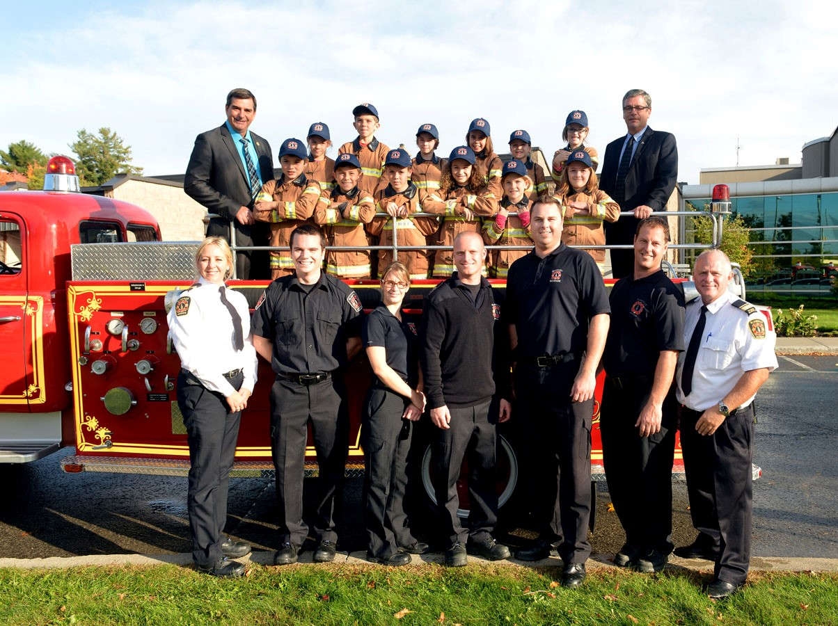 Un succès pour la 7e édition de Pompiers d'un jour de Blainville