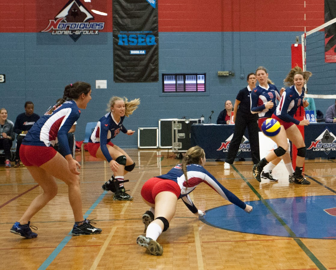 Week-end parfait pour les Nordiques en volleyball