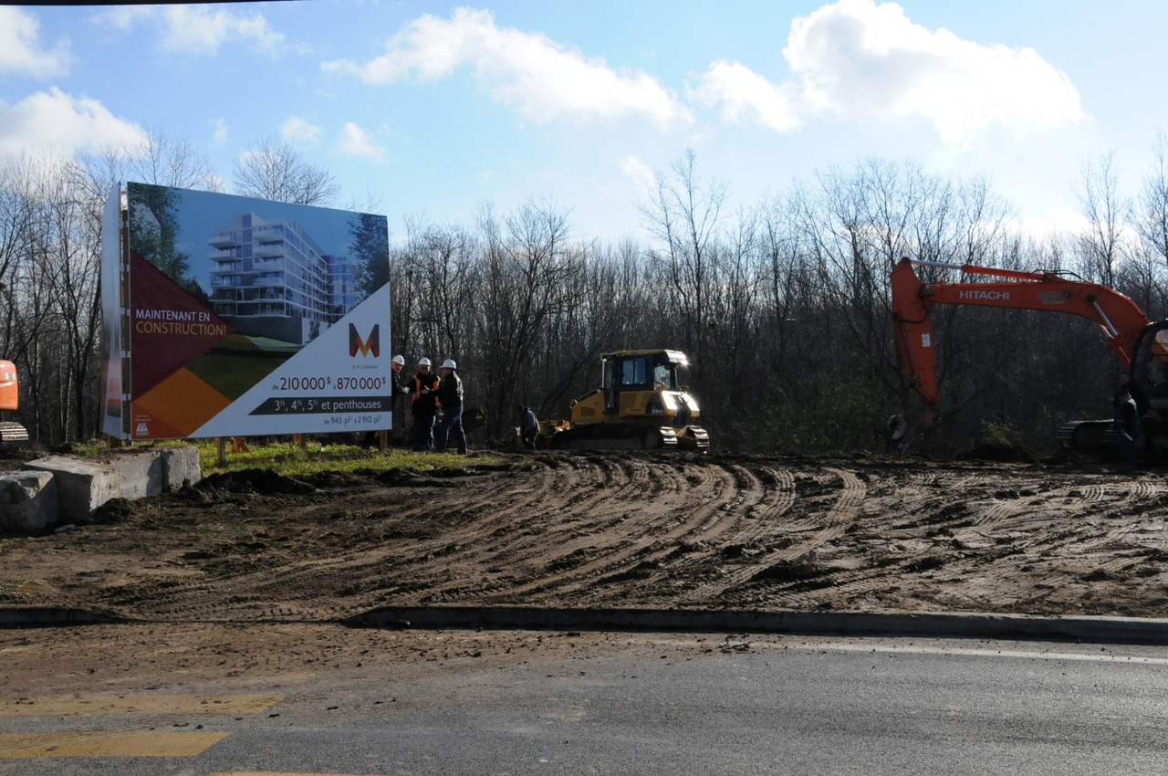 Construction de condos sur le site du Domaine Garth: Québec n'interviendra pas 