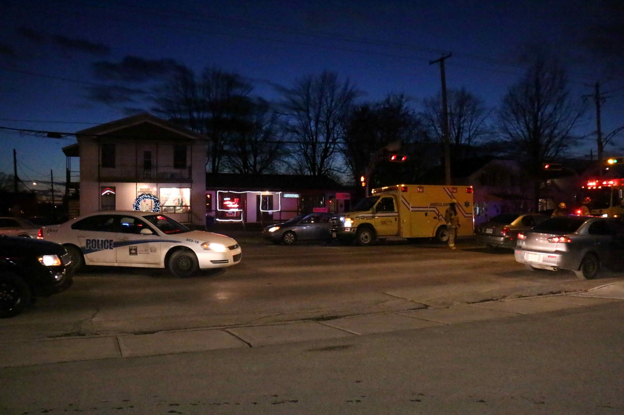 Accident à l'intersection Curé-Labelle et Charles