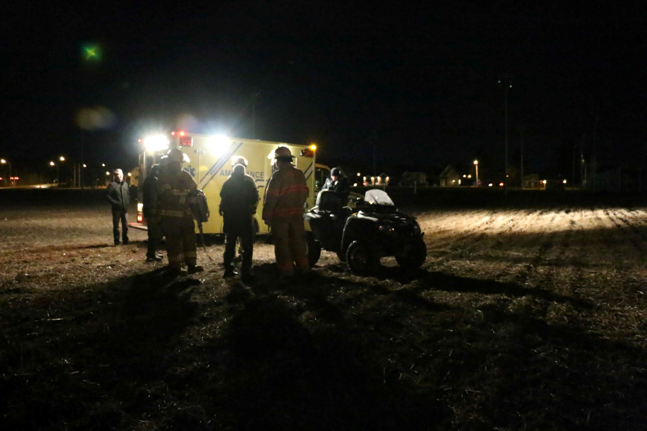 Accident de VTT à Saint-Canut