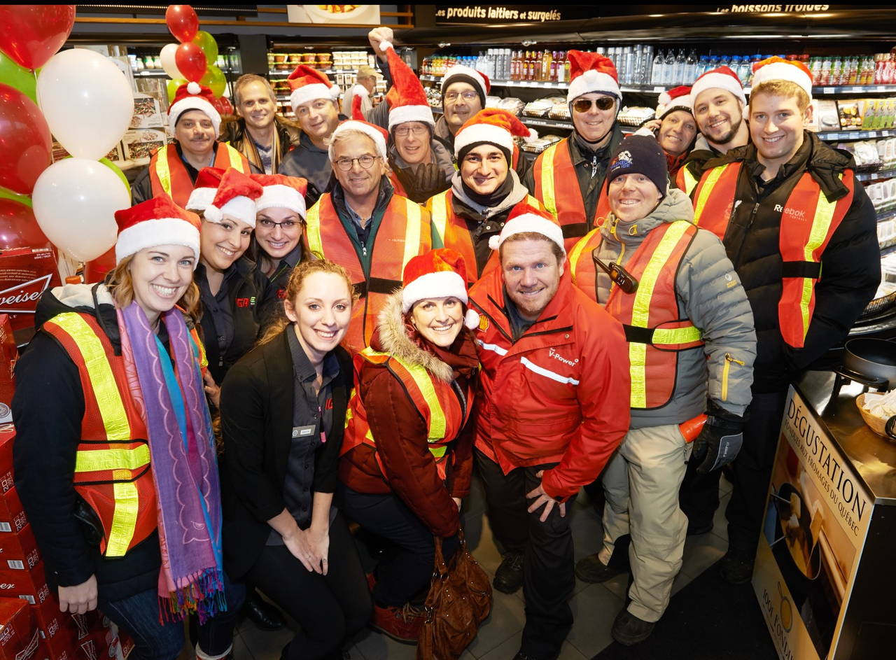 Le IGA express de Rosemère remet 2840 $ à Moisson Laurentides