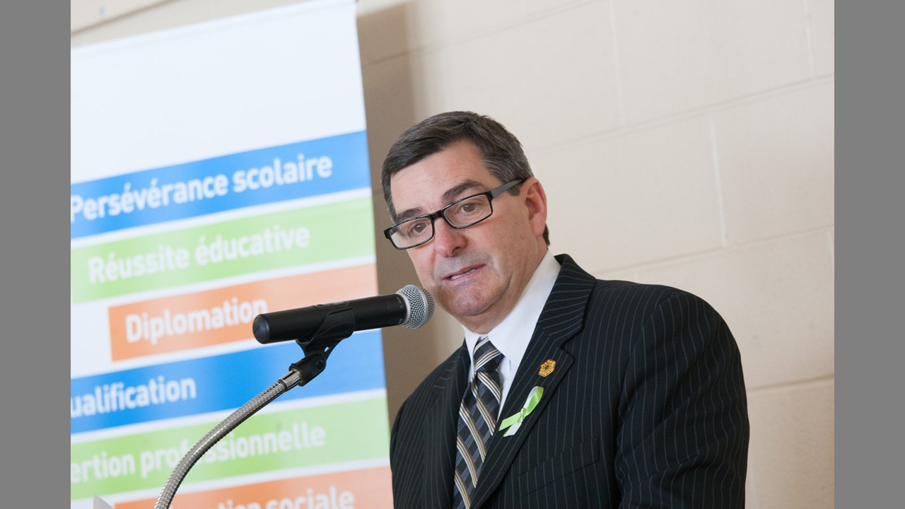 Le maire de Blainville, Richard Perreault