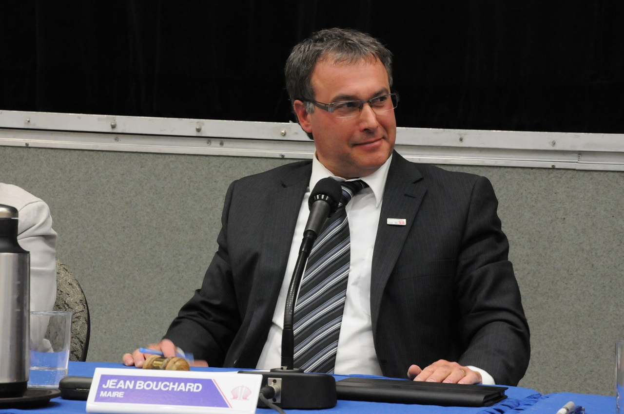 Le maire de Mirabel, Jean Bouchard