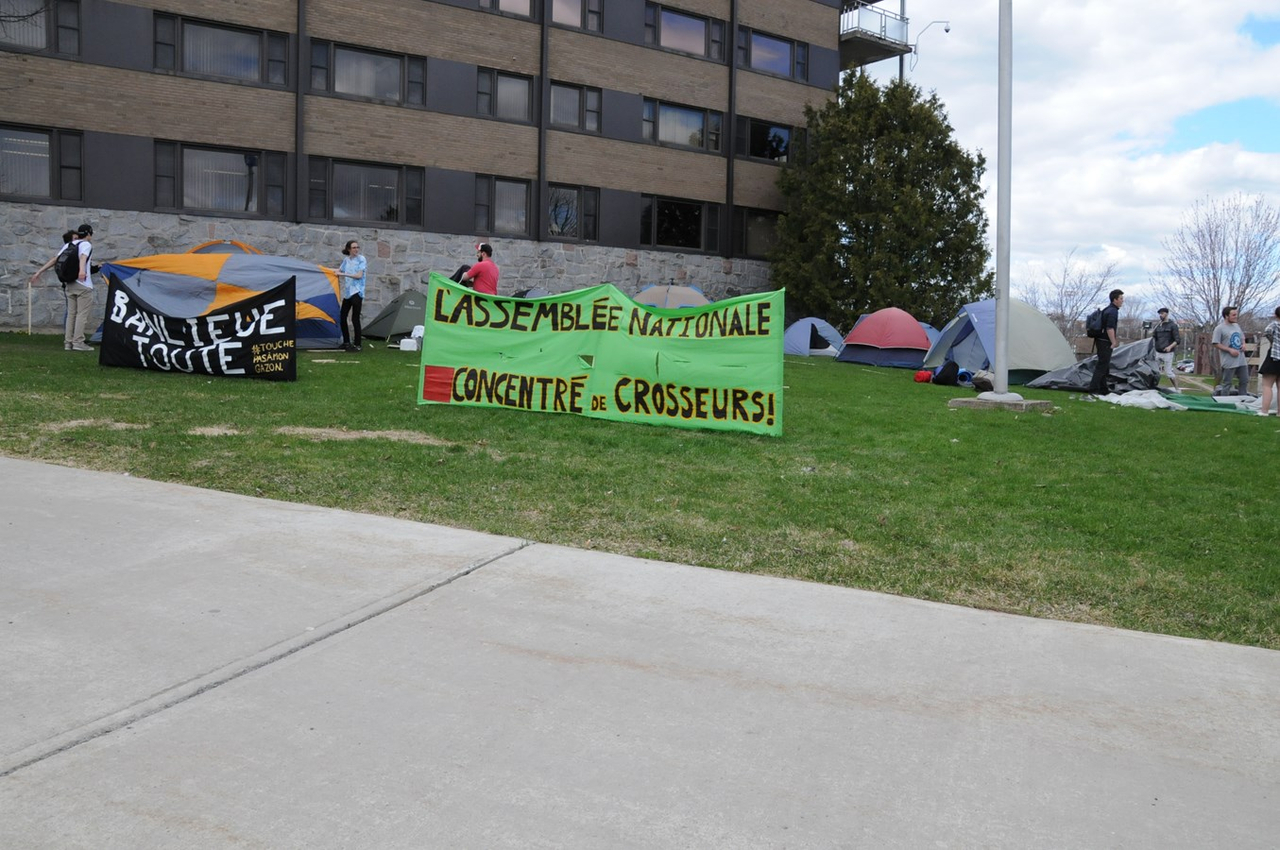 Mouvement "Occupy" lancé au collège Lionel-Groulx