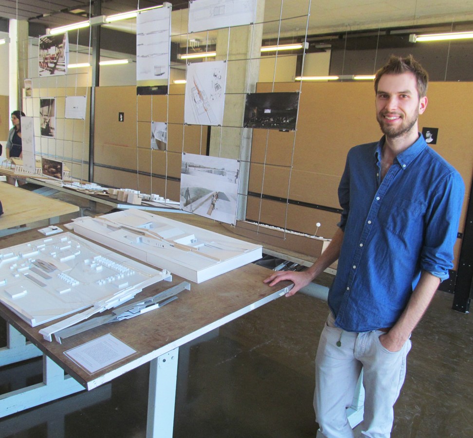 Il imagine le futur théâtre du Faubourg Boisbriand