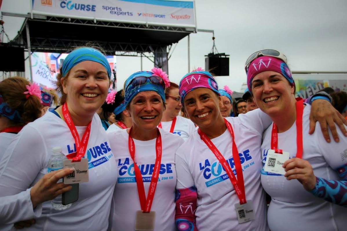 Mélanie Ducharme, Sonia Tremblay, Johanne Beaulieu et Pascale Danis