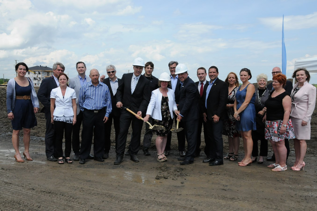Nouvelle école primaire à Saint-Augustin: les travaux sont officiellement lancés