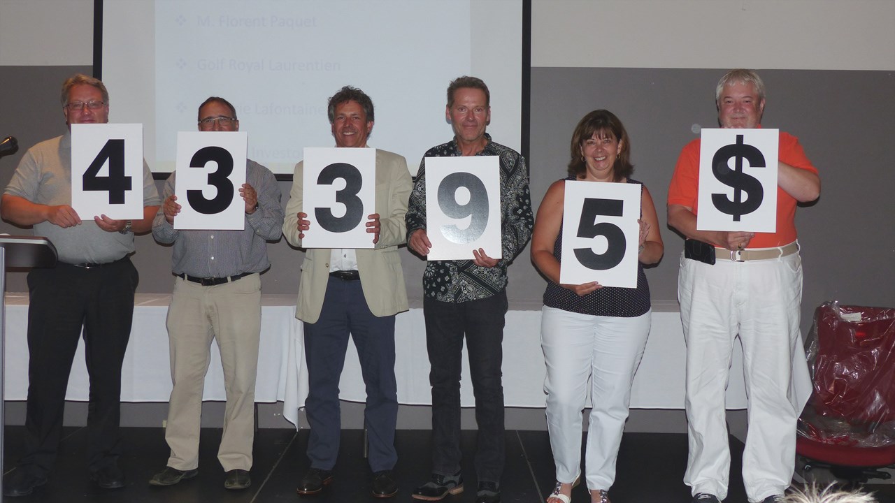 La Fondation du Centre jeunesse des Laurentides amasse plus de 43 000 $ lors de son tournoi de golf