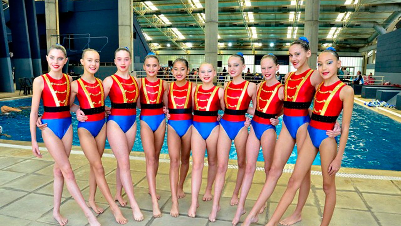 Mia Chapdelaine revient de Buenos Aires avec une médaille d'or en nage synchronisée