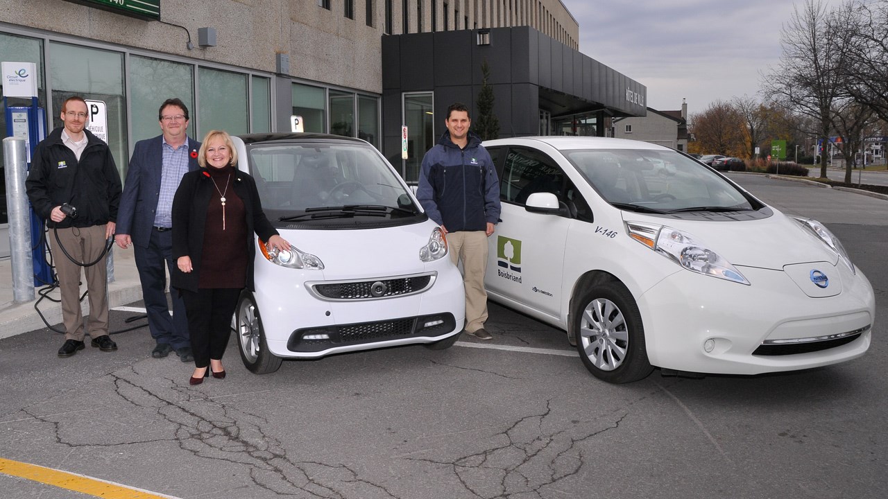 De nouveaux véhicules électriques pour Boisbriand