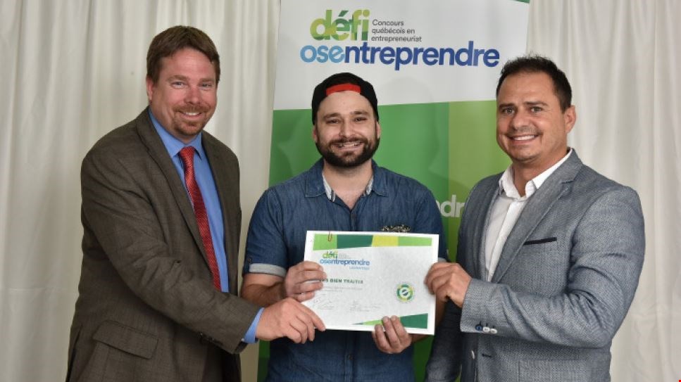 L’entreprise LES BIEN TRAITÉS a mis la main sur le prix de 1 000 $