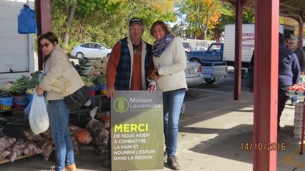Le projet de récupération de fruits et légumes au marché public de St-Jérôme redistribue 4500 kilos de produits frais