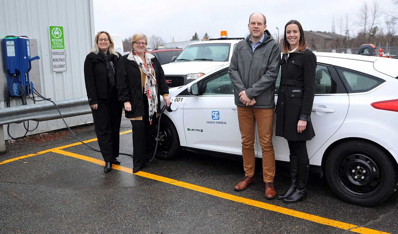 La Ville de Sainte-Thérèse prend le virage électrique