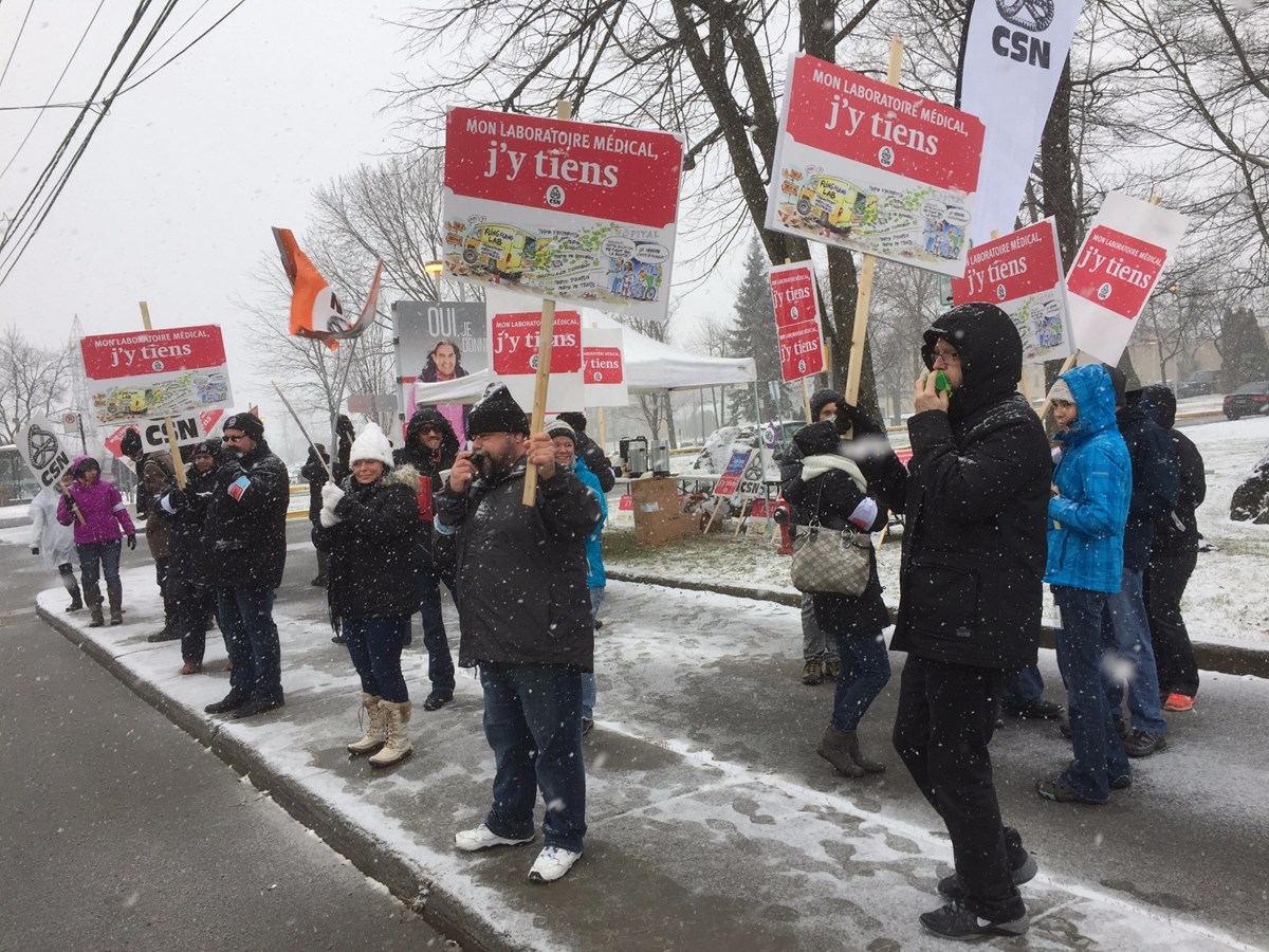 La CSN Laurentides dénonce le projet Optilab