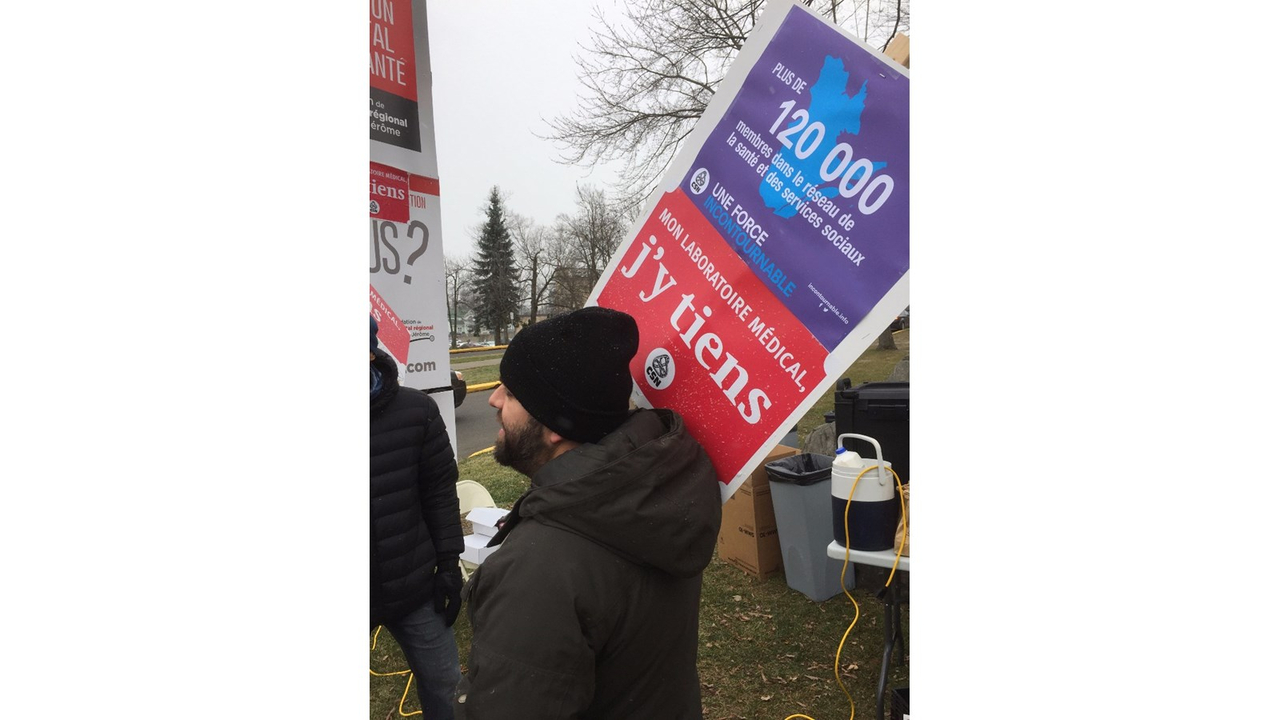La CSN Laurentides dénonce le projet Optilab