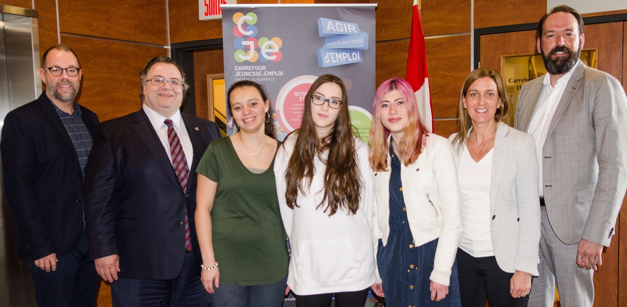 Carrefour Jeunesse-Emploi Thérèse-De Blainville accompagne 96 jeunes sur le marché du travail 