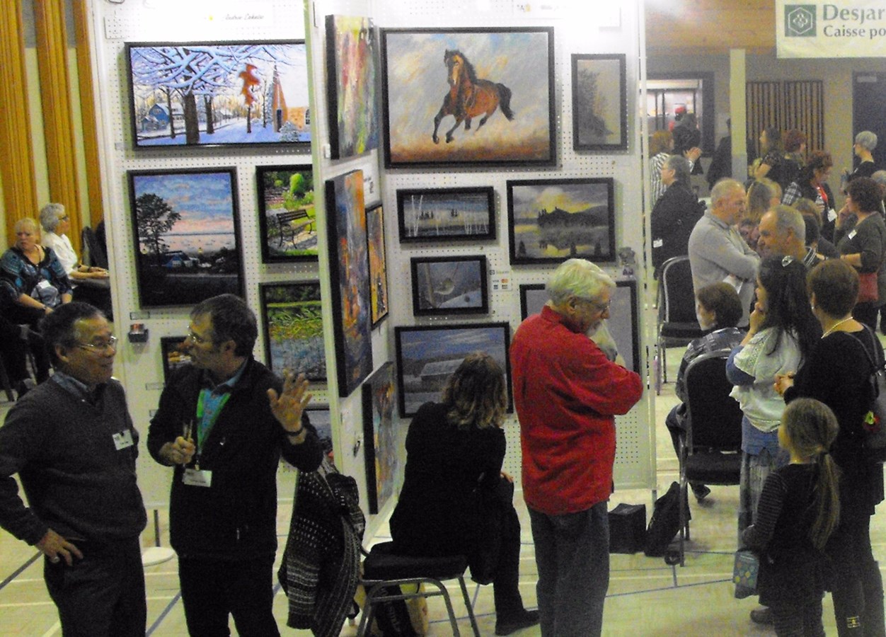 Des artistes de grand talent ont séduit les visiteurs à la 32e édition de l’Exposition d’arts visuels de Sainte-Anne-des-Plaines