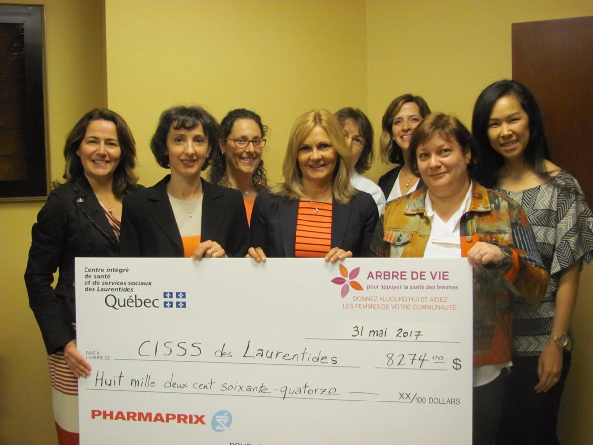Pharmaprix et le CISSS des Laurentides s’impliquent auprès des femmes atteintes de cancer dans le cadre de la collecte de fonds annuelle « Arbre de vie »