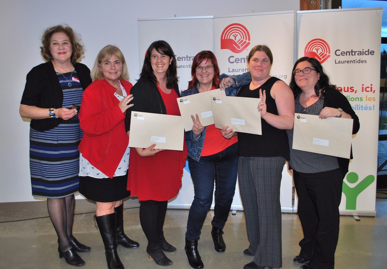 Centraide Laurentides remet plus de 38 000$ à quatre organismes de Mirabel!