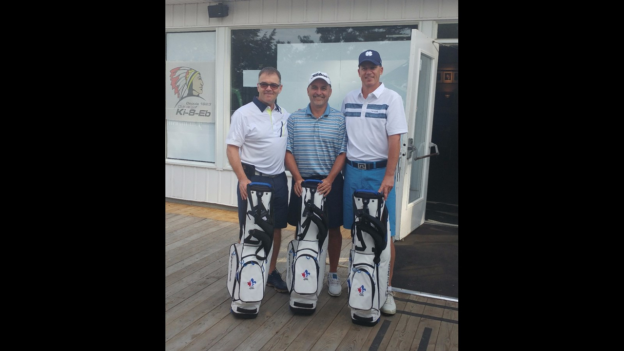 François Bissonnette remporte le championniat senior amateur de golf du Québec