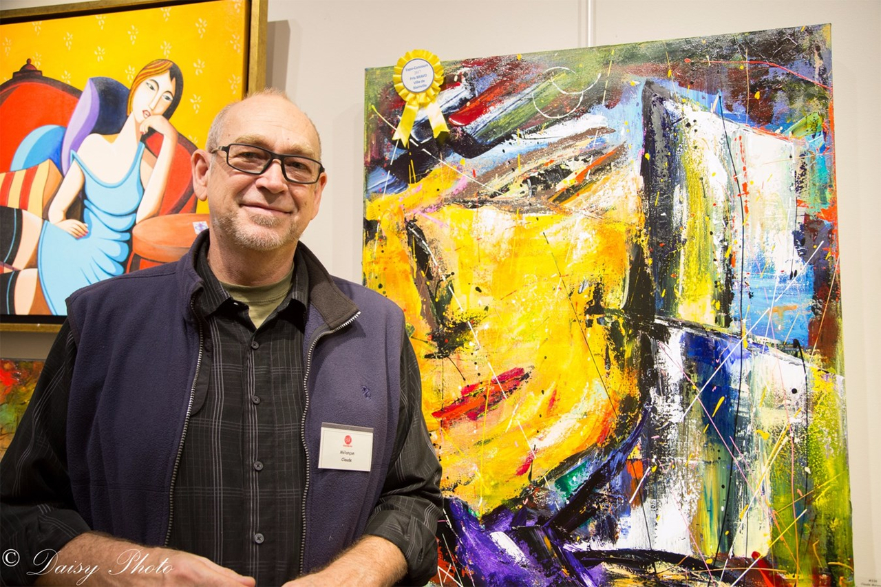 Claude Melançon, gagnant du prix B.R.A.V.O.