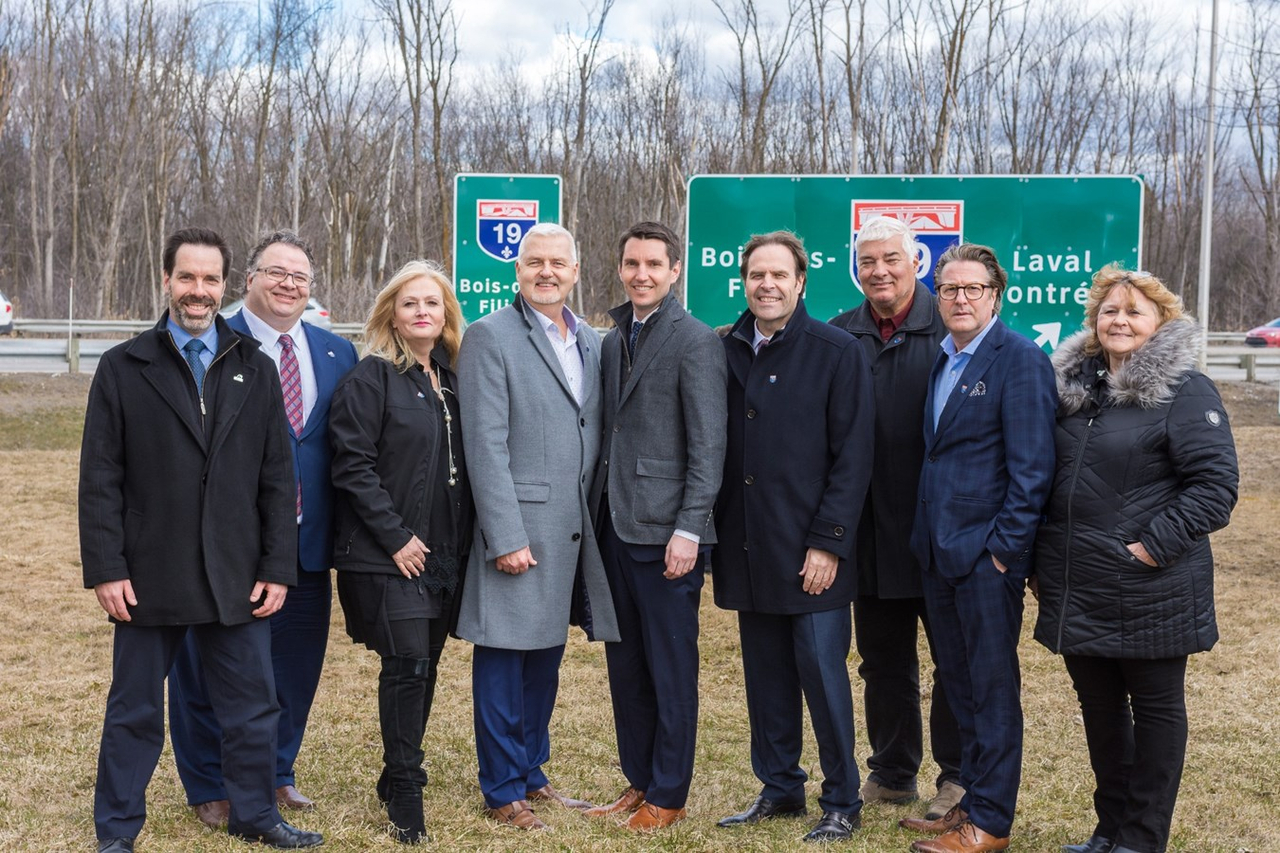 Le maire de Bois-des-Filion réagit à l'annonce du parachèvement de l’autoroute 19