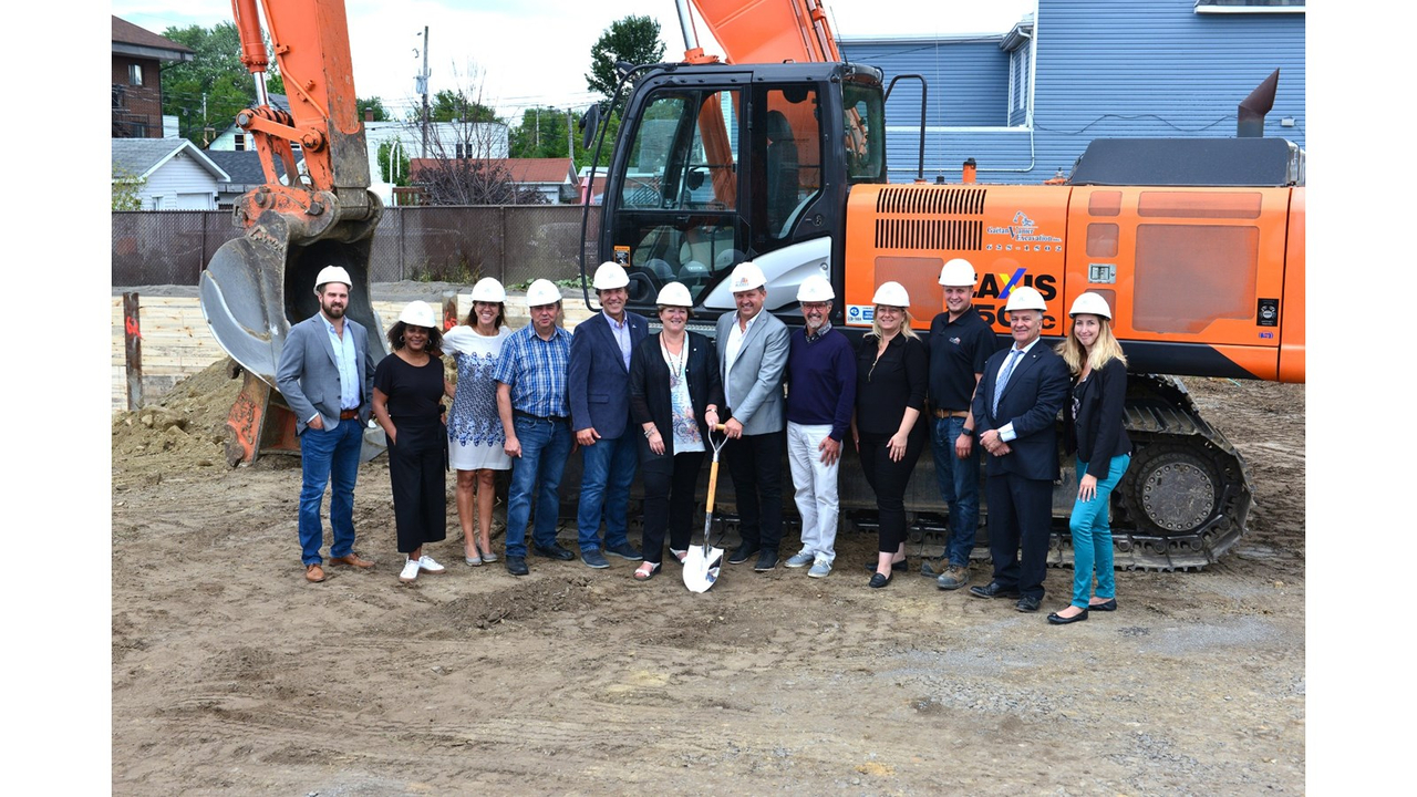 Sainte-Thérèse marque le coup d’envoi des travaux de construction du Quartier Belmont