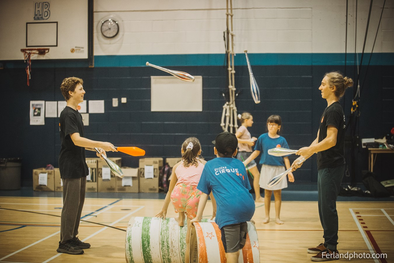 Une autre session de cirque à Mascouche