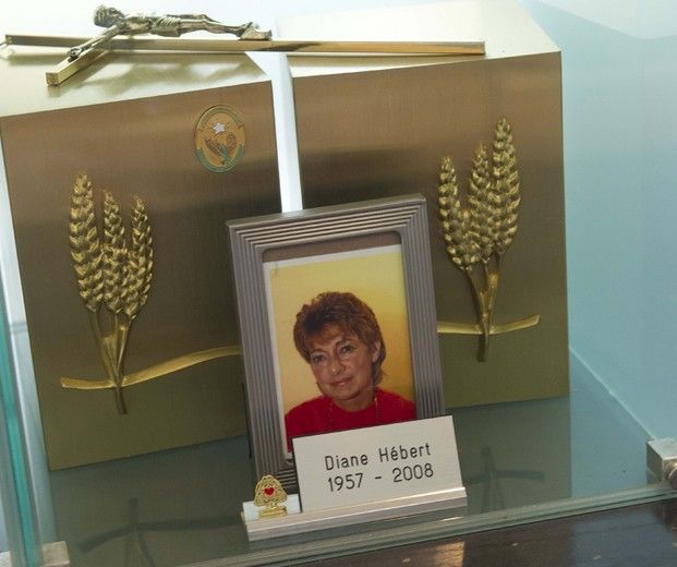 Diane Hébert fut la première Québécoise, en 1985, à recevoir une double transplantation cœur-poumons en 1985, à l’Hôpital général de Toronto.
À la suite de ses démarches, la carte d'assurance-maladie du Québec est devenue la carte officielle du don d'organes en 1987. La même année, elle a mis sur pied sa fondation pour venir en aide aux patients en attente d'une greffe et aux greffés, ainsi que pour sensibiliser la population aux dons d'organes.
Elle est décédée en juin 2008, à l’âge de 51 ans. Son urne est exposée à Laval au Mausolée du Ruisseau, propriété du Groupe Yves Légaré.