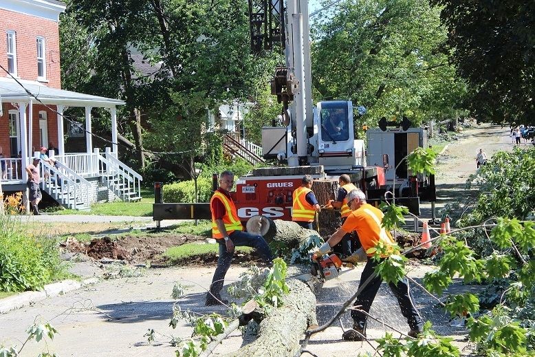 En photos : l'orage du 19 juillet à Laval