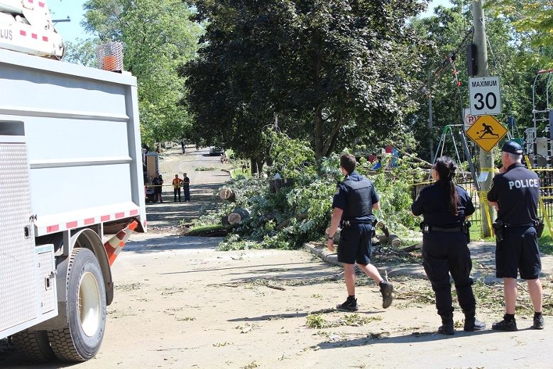 En photos : l'orage du 19 juillet à Laval