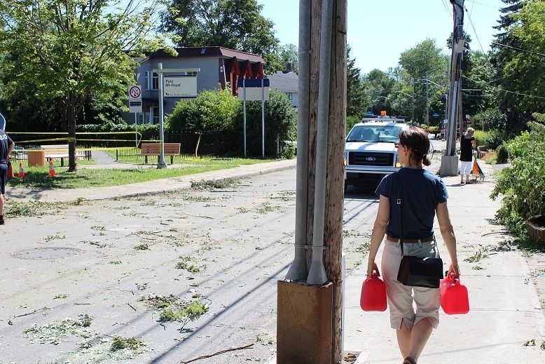 En photos : l'orage du 19 juillet à Laval