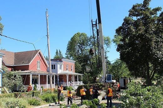 En photos : l'orage du 19 juillet à Laval
