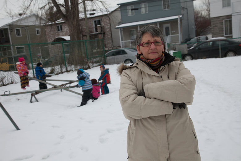 Sylvie Latour est directrice du CPE Julie-Odette. Elle se bât depuis plus de 10 ans afin que la Ville s’occupe du parc Dufresne, voisin de sa garderie située à Pont-Viau.