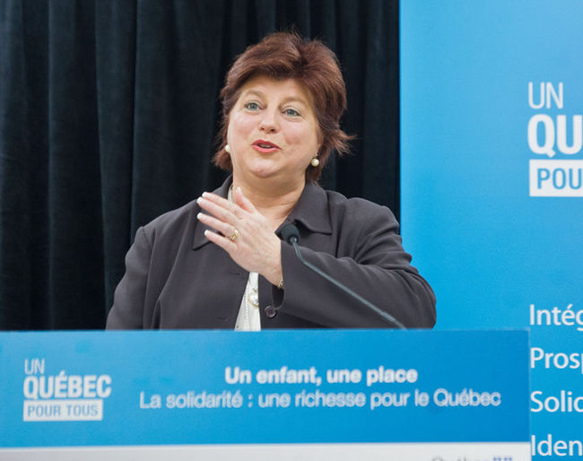 D’ici 2016, Laval comptera 601 nouvelles places en garderie à 7 $, a annoncé la ministre de la Famille et responsable de la région de Laval, Nicole Léger.