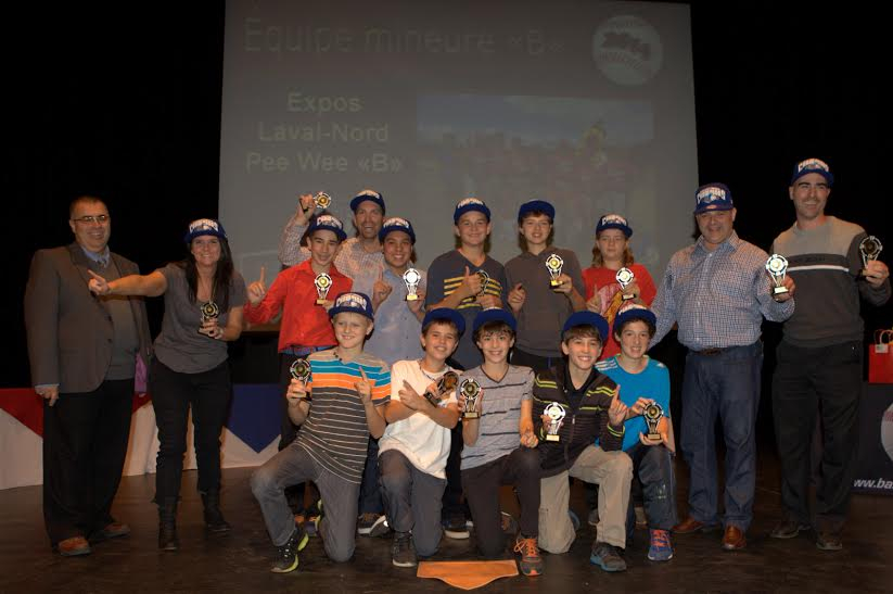 Baseball Laval honore ses joueurs et son personnel