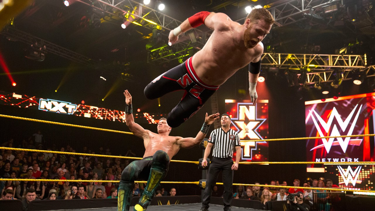 Sami Zayn en action