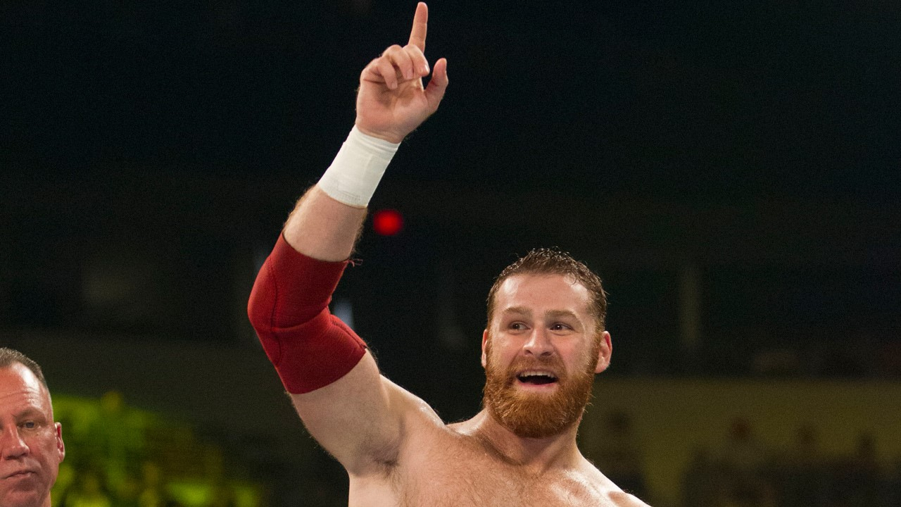 sami zayn après une victoire