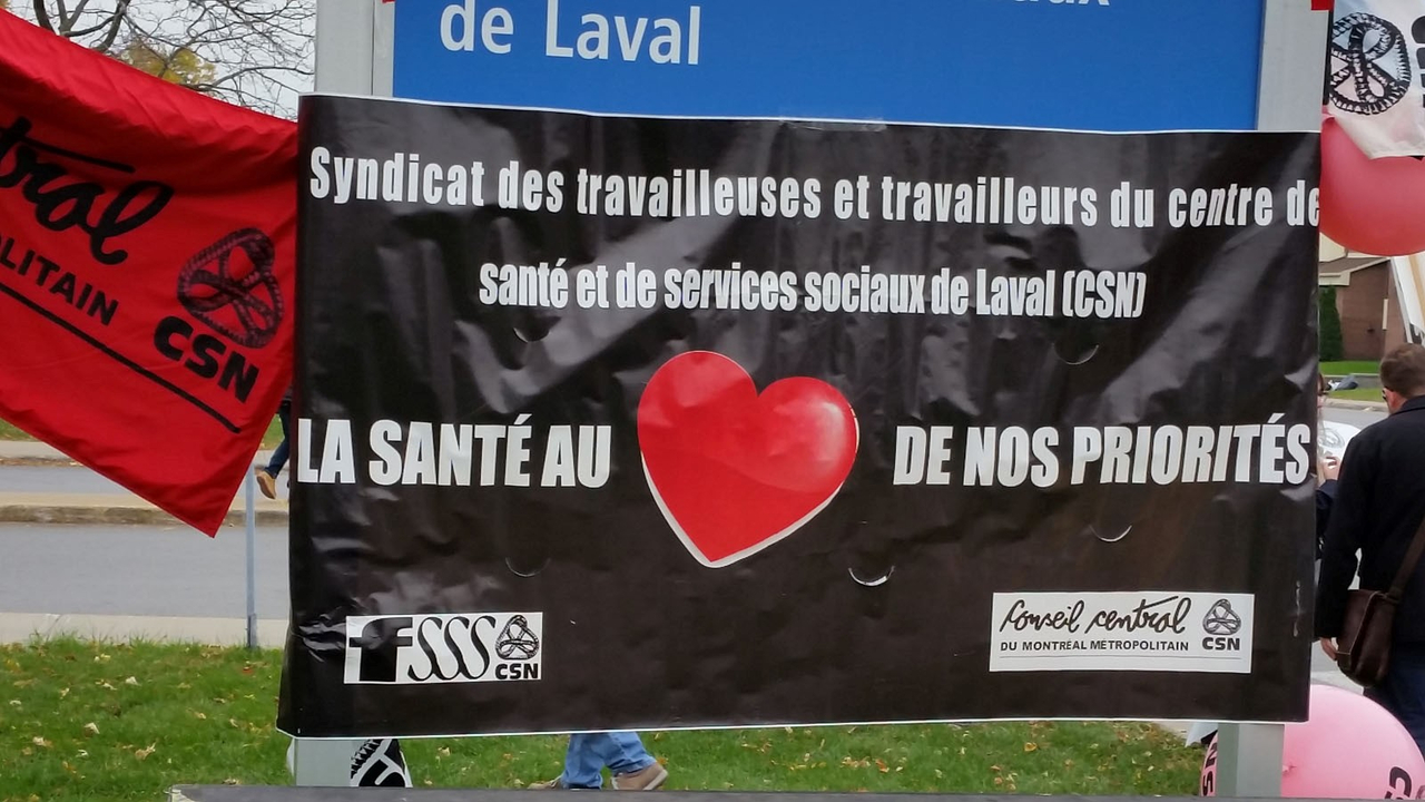 Les travailleurs de la santé promettent des «surprises» en décembre