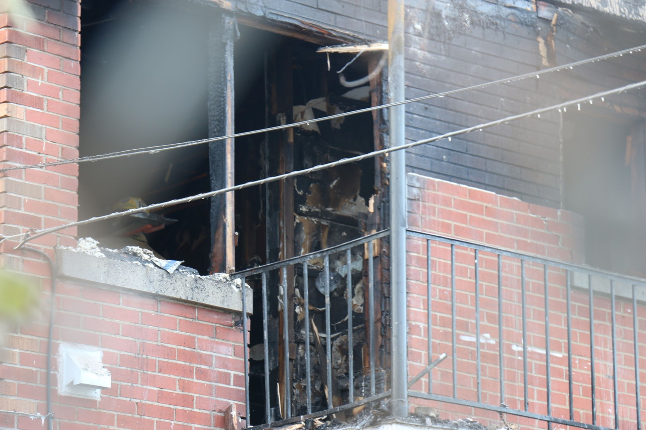 Violent incendie à Chomedey