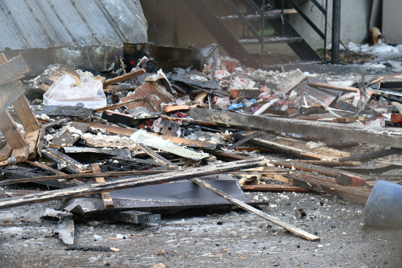 Violent incendie à Chomedey