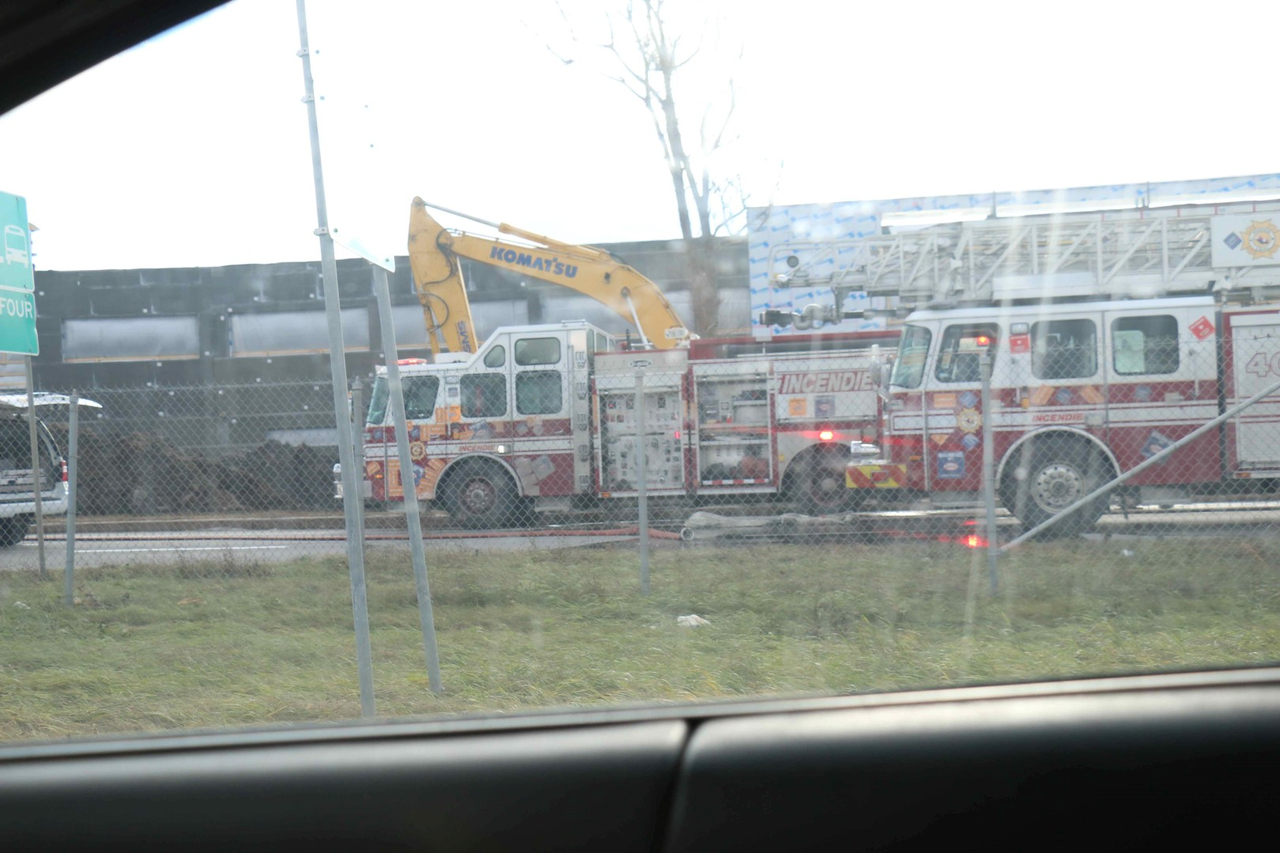 Explosion en bordure de la 440