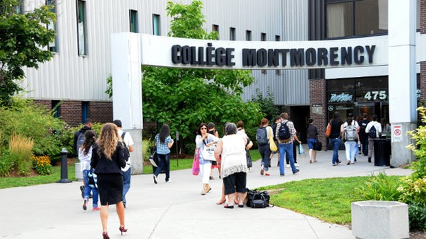 Le président de la FECQ a rencontré l'administration du Collège Montmorency ce matin pour discuter de l'avenir des cégeps.