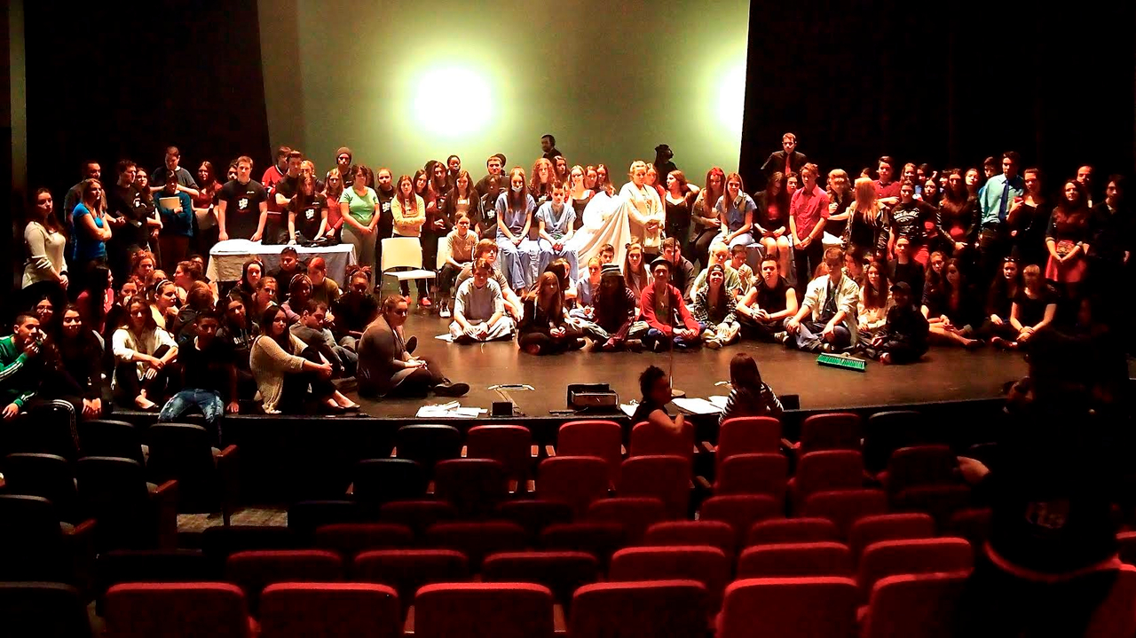 Les participants Jeunesse en création, 1ere édition
Maison des arts de Laval, 12 avril 2014