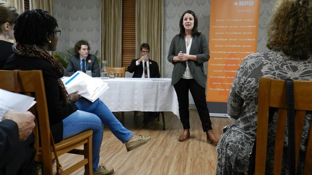 Rosane Doré Lefebvre a présenté son projet de loi devant le comité de la santé mardi dernier.