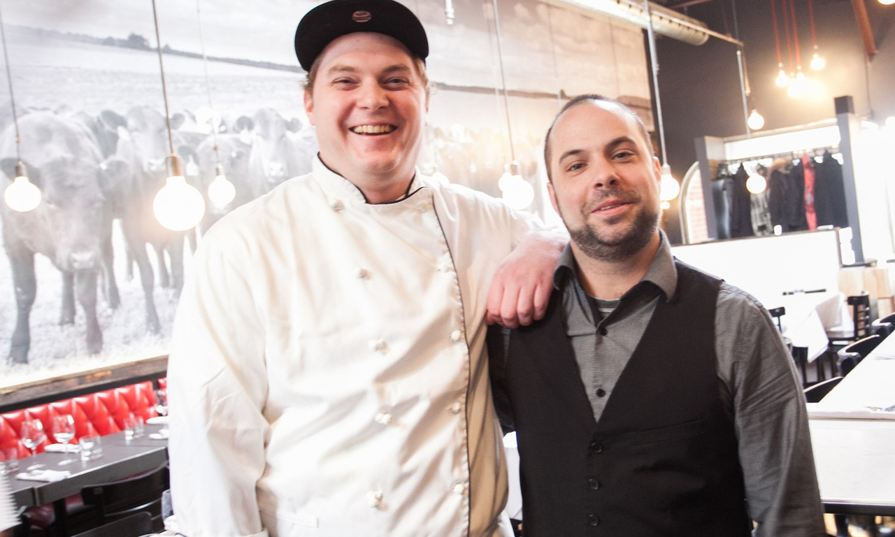 Pierre-Alexandre Kapusta (à gauche) et Charles Legendre.