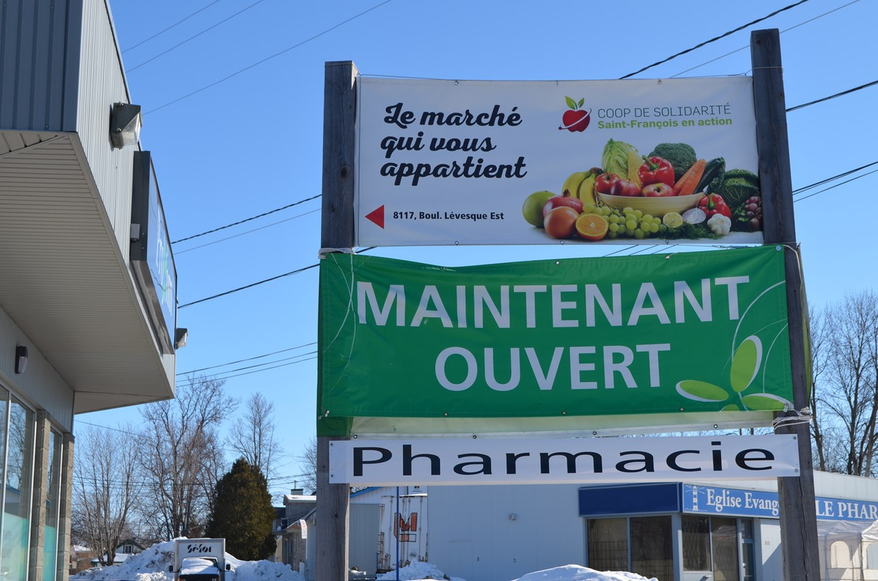L'épicerie se veut dans un pôle attractif du quartier Saint-François.