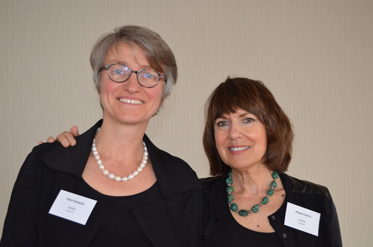 Dre Claire Gamache, directrice médicale de la santé mentale à Laval (à gauche) et Amparo Garcia, directrice de la santé mentale.