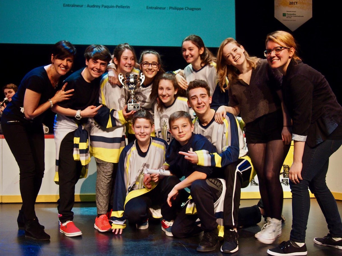 Équipe championne
Le GEYSER du Collège Laval